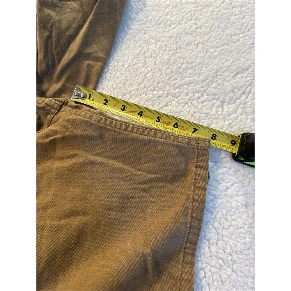 Carhartt Rugged Flex Original Fit Work Women's Short Brown Size 8 - Picture 8 of 9